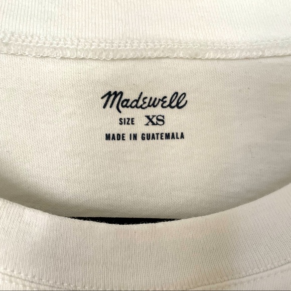 Madewell White Tee size XS - Picture 3 of 4
